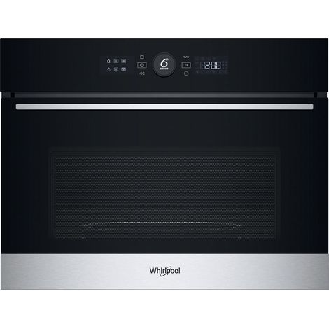 Whirlpool Microonde da incasso - WMW5WHMX. Posizionamento dell'apparecchio: Da incasso, Tipo di prodotto: Microonde combinato, Capacità interna: 40 L, Potenza Microonde: 900 W, Display incorporato,...