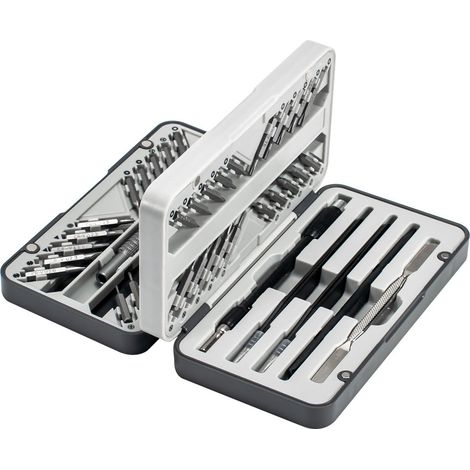 Kit Tournevis 66 en 1 CRV, Outils Réparation Téléphone, Précision Magnétique, Embouts Multiples pour Électronique-Alovez-WCY (1/5)