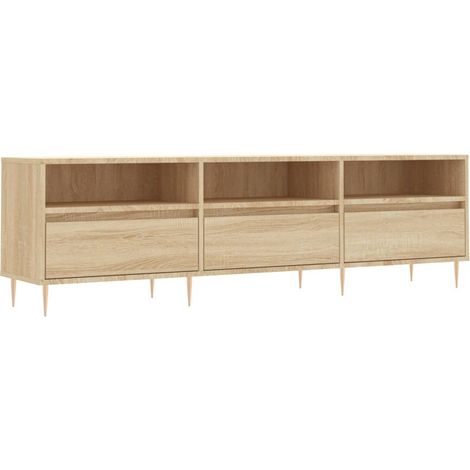 Maison Exclusive - TV-Schrank Sonoma-Eiche 150x30x44,5 cm Holzwer