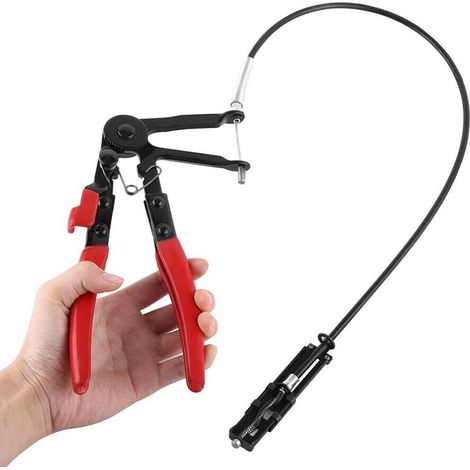Pinza Stringi Fascette Per Manicotti . Auto Moto Con Cavo Flessibile (1/3)