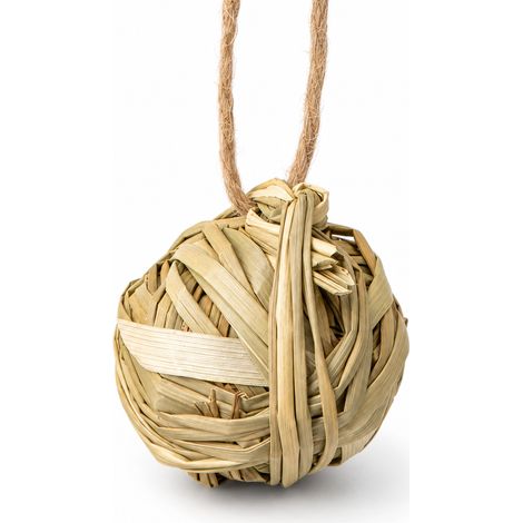 Naturel boule a mordre herbe perroquet cage oiseau rongeur (1/5)