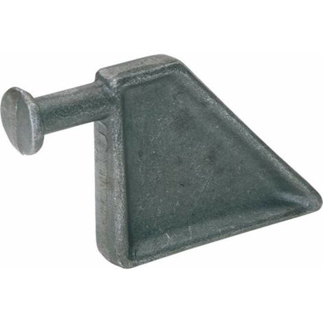 Gong de charnière pour remorques Ø 20 mm – Dimensions A 128 mm, B 108 mm, C 20 mm, D 32 mm, E 45 mm – Accessoire essentiel pour systèmes de charnière (1/3)