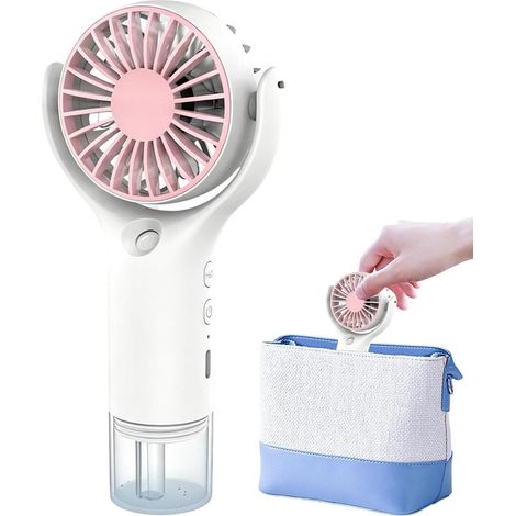 Ventilateur Souffleur À 3 Vitesses Rechargeable USB Avec (1/5)