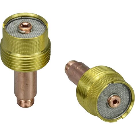 Corps de Collet pour Diffuseur de Gaz TIG Jumbo Grand Diamètre 45V64 2.4mm Orifice pour QQ300 PTA DB SR WP 17 18 26 Torche de soudage TIG 2pcs (1/5)