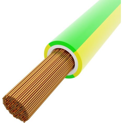 Kabel 2,5 mm² gelbgrün H07V-K 100 m BiTOne® 450/750 V 4855 Steuerkabel (1/3)