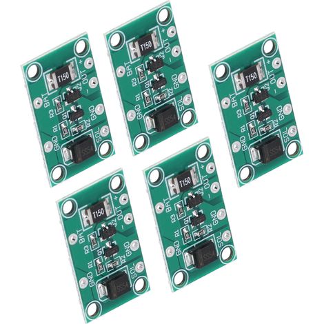 Régulateur de charge solaire S665 5 pièces, module contrôleur de batterie 12V/24V, carte électronique de chargeur avec protection, panneau PWM pour système photovoltaïque (1/5)