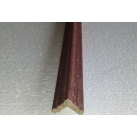 5 Paraspigoli  in Ayous Tinto Mogano Barocco mm20x20x3000 (1/3)
