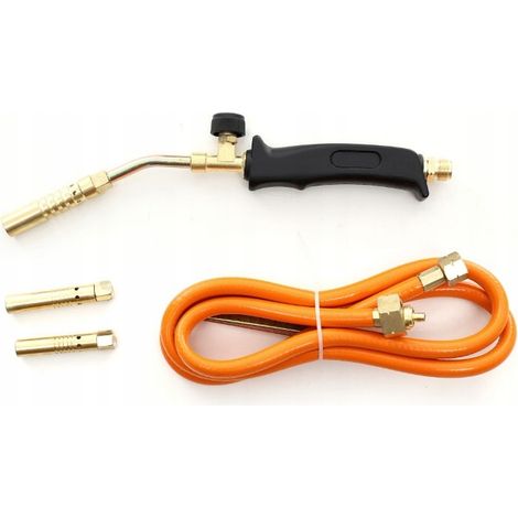 Quemador de gas para soldar fieltro para techos, 3 boquillas, KD10303 (1/5)