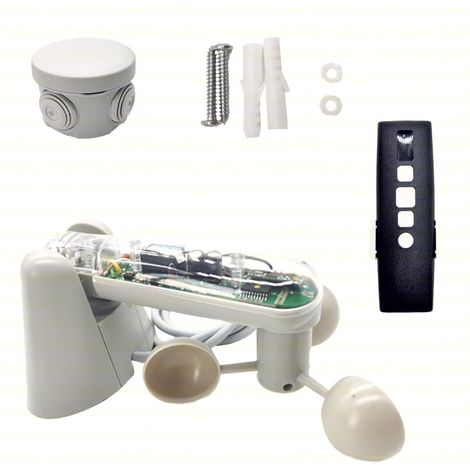 Kit Per Tenda Tende Da Sole Sensore Vento - Luce Con Centralina Incorporata Kita