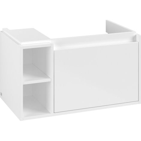 Villeroy & Boch Skyla Waschtischunterschrank 77,2 x 43,6 cm, 1 Auszug, Stauraum links