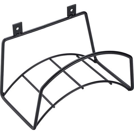 Wall Mounted Watering Hose Holder Metal Garden Hose Holder Metal Wall Mount Water Hose Holder Wall Mounted Hose Holder for Hose Reel Garden Yard Garage (1/5)