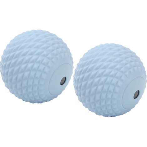 2 Balles de Massage en Lot pour Déclencher Points Gâchettes, Rouleau Thérapie Myofasciale pour Pieds, Dos et Épaules - Soulagement Musculaire (1/5)