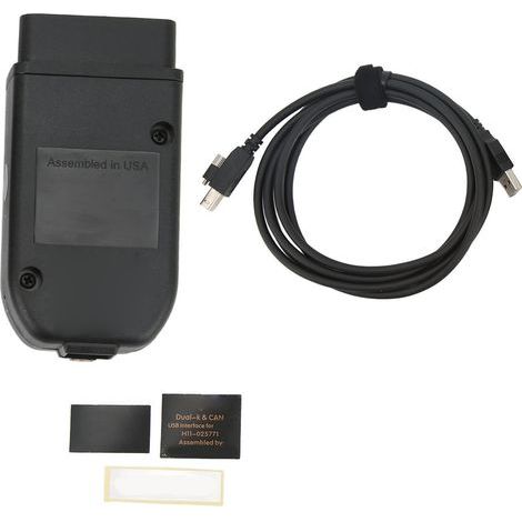 GARRYFIZH Adaptateur de câble de diagnostic V22.1 5054A pour VCDS 6154, code long multilingue, modèles 1996 à 2022,Anglais + Français