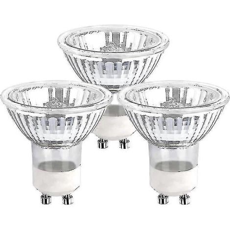 Paquete de 5 bombillas halógenas GU10 de 35 W regulables con reflector (1/5)