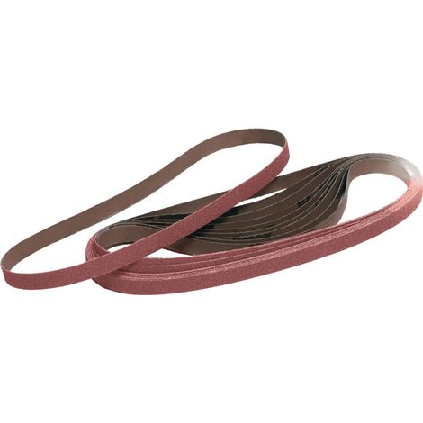 Schleifband L.457mm B.13mm K.80 f.HO/Metall Korund TECWERK