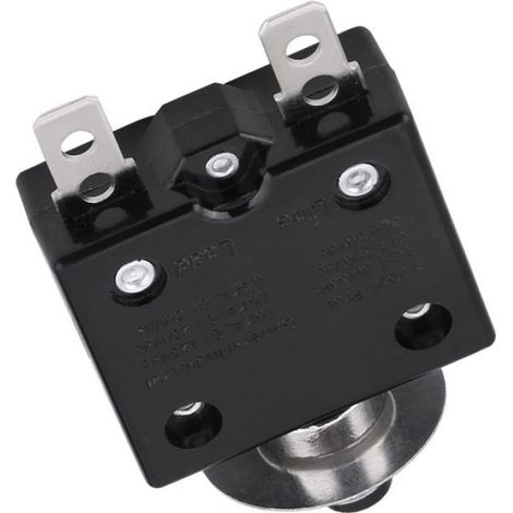 Disjoncteur Thermique - Réinitialisation Manuelle - 20 A - Protection Circuit Électrique - 1 Pièce (1/5)