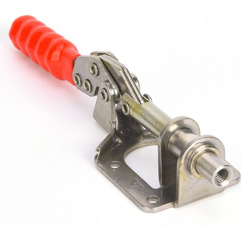 Pince de soudage à poussée GH-302-FMSS, fabriquée en acier inoxydable 304, avec une force de serrage de 136 kg. (1/5)