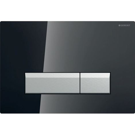 Geberit 242601SJ1 Sigma40 plaque de commande, pour chasse à double commande (1/2)