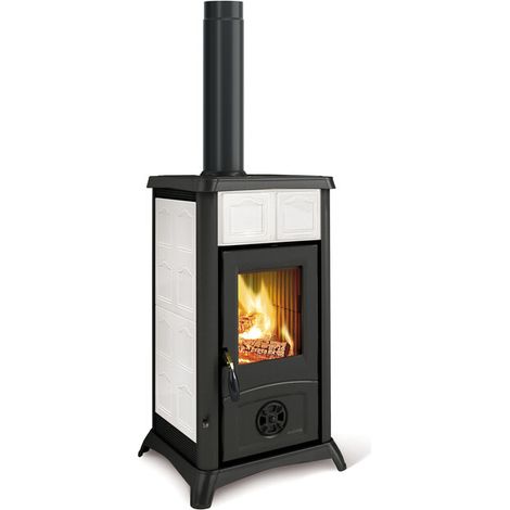 Stufa a legna 7 KW Gemma 5.0 bianco