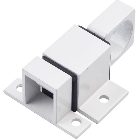 Loquet de porte automatique en alliage, 5 x 22 mm Blanc/noir/gris (1/5)