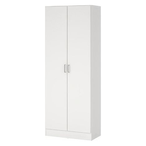 KIT ARMADIO MULTIUSO FOCUS 2A 70X36X181CM BIANCO