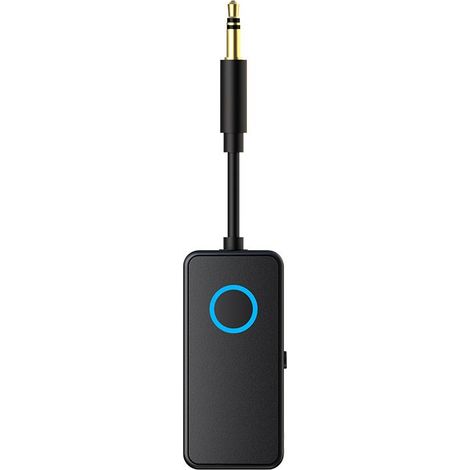 Émetteur Jack Bluetooth 5.4 pour TV Transmetteur Récepteur 2 en 1 pour Voiture Prise Jack 3.5 mm Adaptateur Bluetooth Audio pour Casque Écouteur Avion Enceinte Haut-Parleur (1/5)