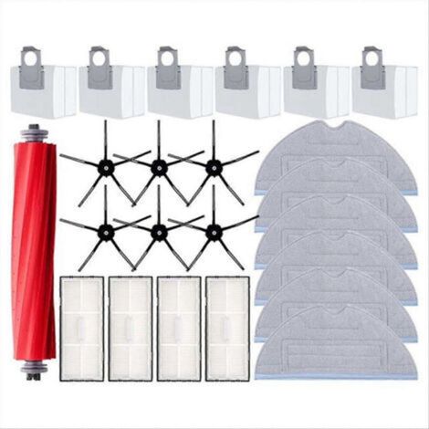 23 pièces pour S7 Maxv Ultra S7 Pro - Filtre, tampon, sac à poussière