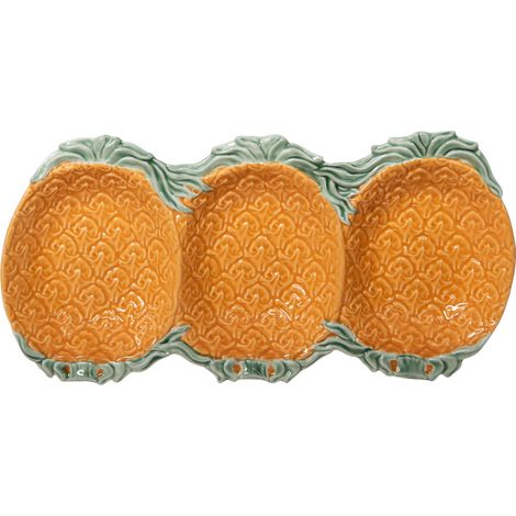 Table Passion - Plat apéritif 42x20 cm Ananas (1/3)