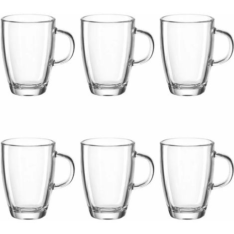 Montana : Tasses à expresso Enjoy, lot de 6, verres à expresso, verres à café, tasses à expresso, tasses en verre, verre, 40 ml, 060993 (1/2)