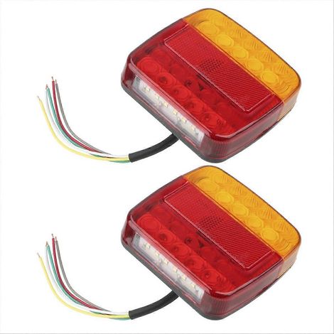 12V blinkendes Rücklicht für Anhänger, LKW oder Wohnwagen (1/5)