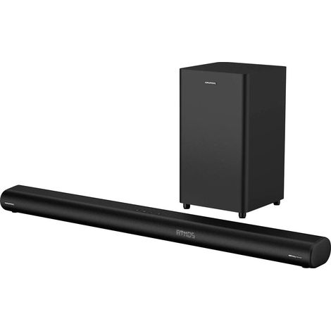 [NEUWERTIG] B-Ware Grundig Soundbar Dsb Dolby Atmos Bluetooth Mit Subwoofer Schwarz Fernbedienung