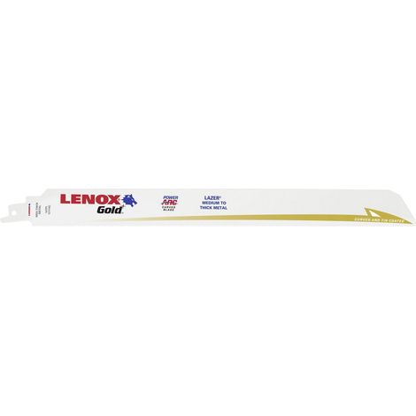 Säbelsägeblatt Gold Lazer L.305mm B.25mm TPI 14 5 St./Karte LENOX 5 Stk