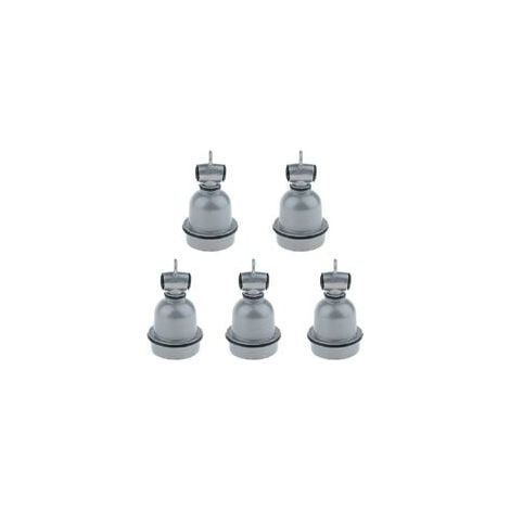 5 Stück E27 LED-Lampensockel, wasserdicht, Lampenfassungsadapter für Schweine (1/2)