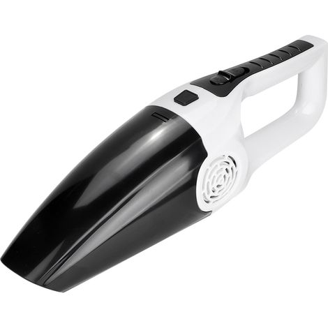 Aspirateur portable pour voiture 120 W 3600 mbar pour liquides et poussières (noir et blanc) (1/5)