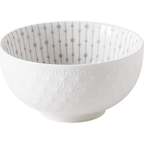 Bol céramique 4,5 pouces, petit bol avec relief, couleur sous glaçure, design minimaliste, facile à nettoyer, idéal pour servir dans la cuisine et la maison (1/5)