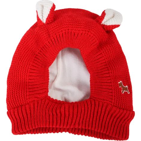 Leise Hundeohren Ohrenschützer Hundegeräuschdämmung Gestrickte Hundemützen Haustierohren Warme Hundeohrenschützer Wintermützen Hundeschlauchschals Kaninchenkleidung Mittelgroße bis große Hunde Katzen  (1/5)