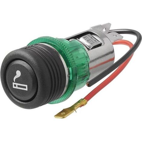 Kit Accendisigari per Auto 12V Illuminato Incasso Ø28-29 mm