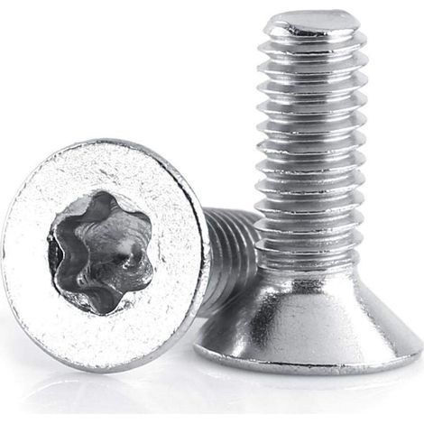 50pcs 304 Edelstahl Innensechskant Senk Rundkopf Schrauben, M4 x 8,10,12,16,20,25,30mm(M4×16) (1/2)