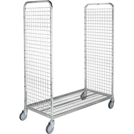 Carrello portatutto L x P x H (mm) 1300 x 625 x 1710, 4 ruote girevoli con freno