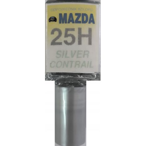 Reparación de arañazos de pintura para Mazda 25H color plata (10 ml, Arasystem) (1/5)