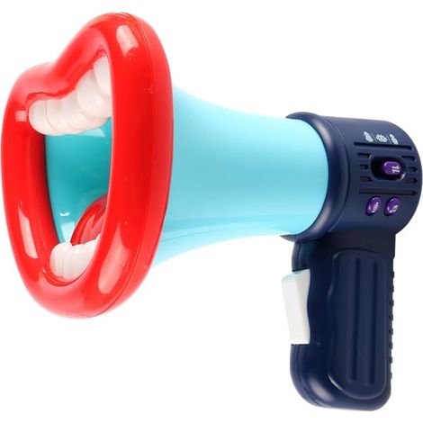 Microphone d'enregistrement avec Haut-Parleur changeur de Voix pour Garons et Filles avec Fonction d'enregistrement mégaphone adapté aux Haut-parleurs pour Garons et Filles sans Pile (1/5)