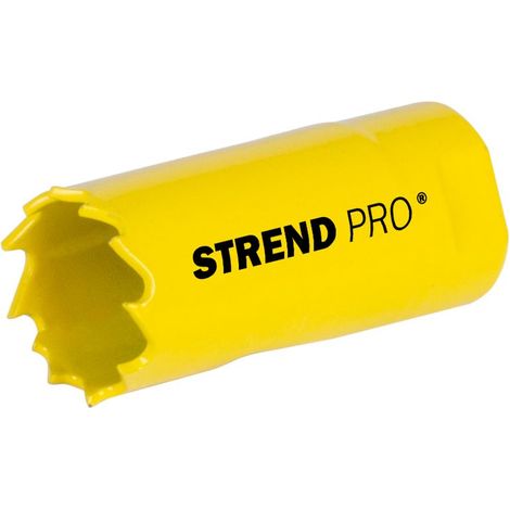 Lochsäge Strend Pro BHS44, 20 mm, M3 Bimetall, Lochsäge für Metall, Sägekrone (1/3)