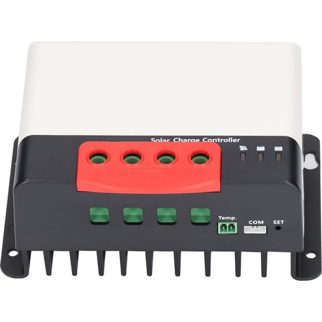 Contrôleur de charge solaire MPPT, contrôleur de décharge DC 12V 24V 30A pour batteries (1/5)