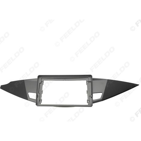 Compatible with Mitsubishi Junge Android large screen, navigation frame, modification panel, audio-visual frame, multi-purpose frame, left, titanium 9 inches (1/5)