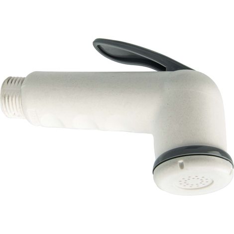 tecuro Bidet WC Handbrause SHATTAF, 1-strahlig, 1/2 Zoll Schlauchanschluss, weiß (1/5)