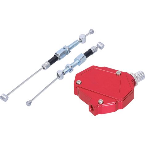 Roter CNC-gefräster Kupplungshebel aus Aluminium für Motocross-Motorräder, Zugkabel, Ersatzteil kompatibel mit Stunt-Bikes (1/5)