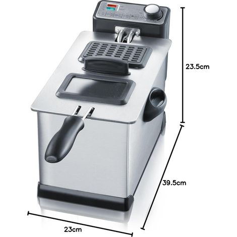 FREIDORA JATA JEFR1680 3L INOX 8421078040088