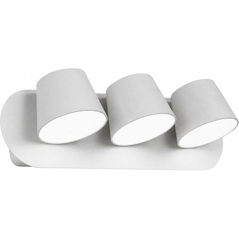 Aplique De Pared LED "KOP-3" Orientable 18W - Gris