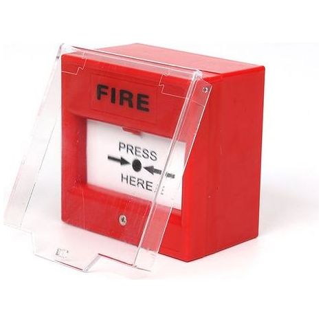 Pulsante di Allarme Antincendio di Vetro con lo Sblocco Manuale di Emergenza Controller Elettrici per la Casa, l'Ufficio e la Pubblica Progettato per una Rapida Attivazione (1/5)