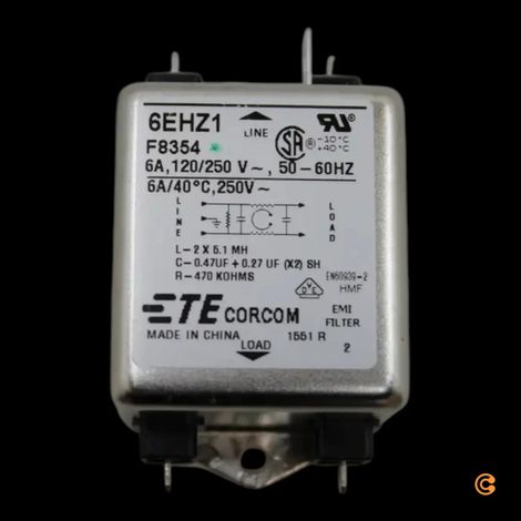 [NEUWERTIG] B-Ware Te Connectivity 2 1609037 9 Te Amp Netzfilter Filter Power Line Netzanschluss